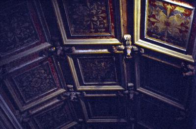 Igreja de Nossa Senhora do Rosário - teto da capela-mor