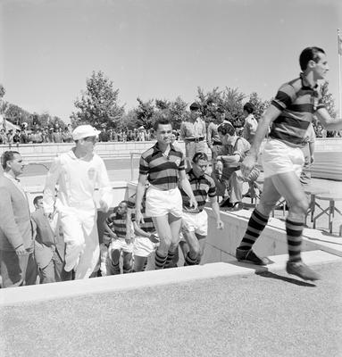 Excursão do Flamengo pela Europa - Jogo contra o Belenense