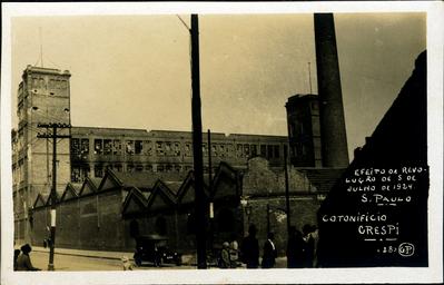 Efeitos da Revolução de 1924 - Cotonificio Crespi