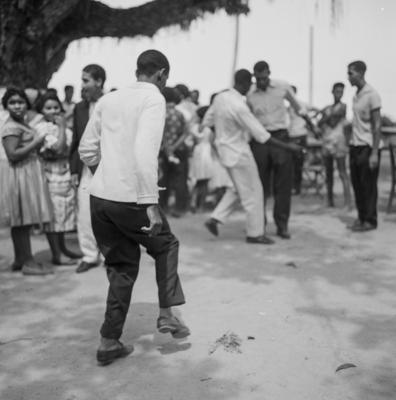 Passista no ensaio na Mangueira