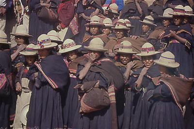 Série Bolívia - População local