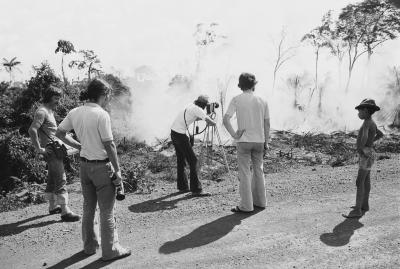 Filmagens de "Iracema: uma transa amazônica", com direção de Jorge Bodanzky e Orlando Senna