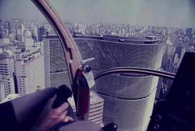 Vista aérea do edifício Copan