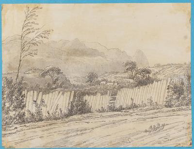 Coté Est de la Montagne des Orgues