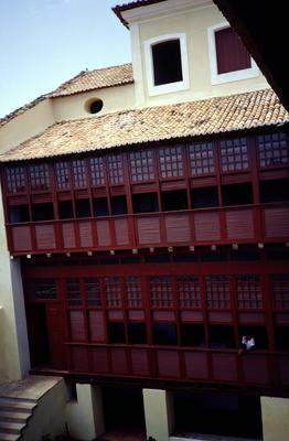 Solar da Baronesa - Instituto de Música, vista posterior