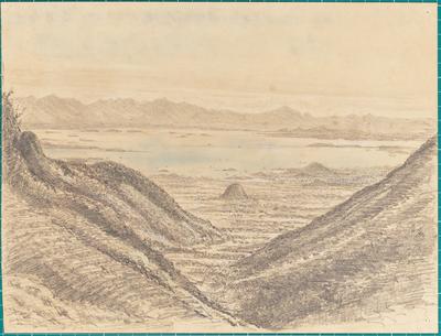 "Boa Vista" [ilegível, Brow?] of Tijuca Hill / Anderahy - Babylonia & Engenho Velho / 5th April 1855 - 1500 feet above the level of the Sea -