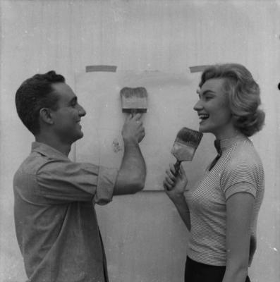 Campanha publicitária da agência J. Walter Thompson para a tinta Kem Tone da Sherwin-Williams