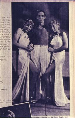 Irmãs Pagãs e Orlando Silva (reprodução de periódico)