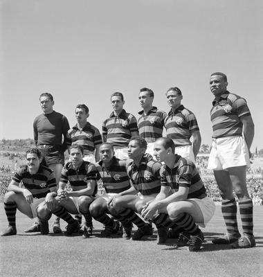 Excursão do Flamengo pela Europa - Jogo contra o Belenense