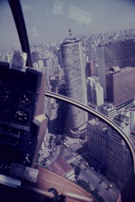 Vista aérea do edifício Itália