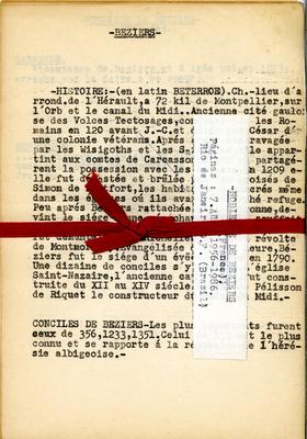 Apontamentos sobre a região de Béziers