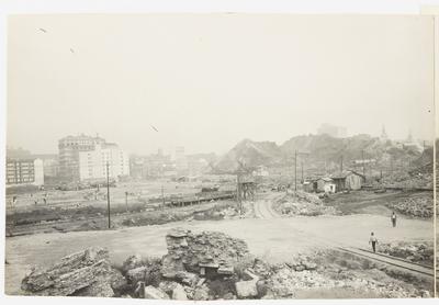 Conclusão do arrasamento do Morro do Castelo