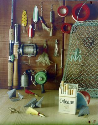 Campanha publicitária da agência Petinatti para cigarros Orleans - pesca