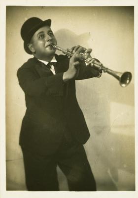 Luiz Americano com o clarinete