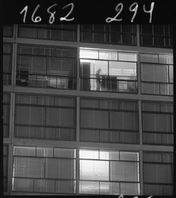 Fchada de edifício residencial de uma superquadra