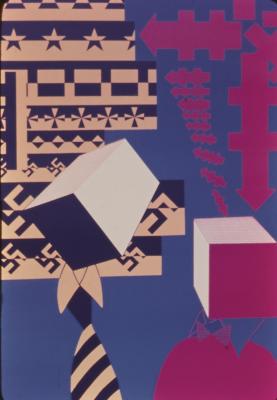 Reprodução de mural chileno