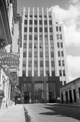 Edifício Telefônica, na rua Sete de Abril