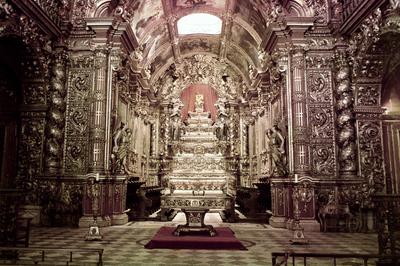 Igreja de São Bento - nave para a capela-mor