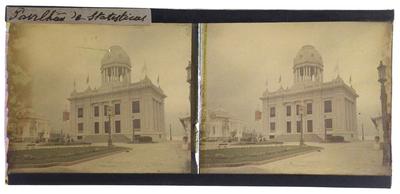 Exposição de 1922 - Pavilhão da Estatística