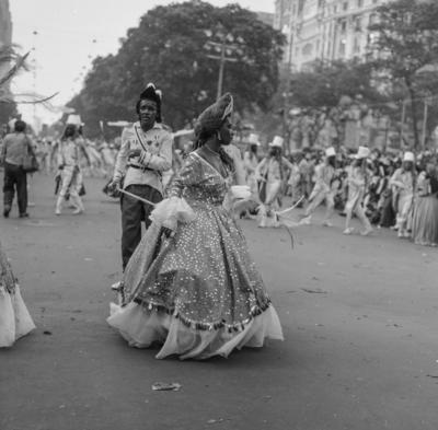 Desfile da escola de samba Portela
