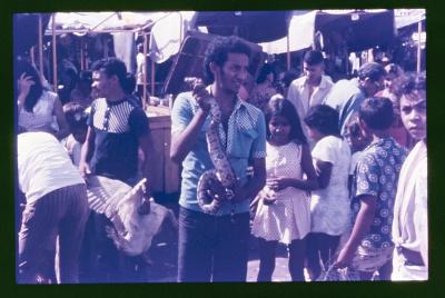 Filmagens de "Iracema: uma transa amazônica", com direção de Jorge Bodanzky e Orlando Senna