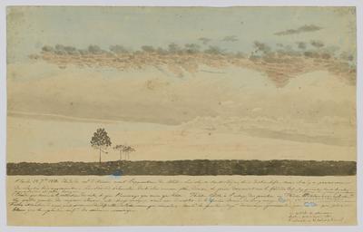 3º estudo. Céu de aurora. S. Carlos, 12 de setembro de 1832