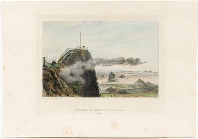 Vue Prise au Sommet du Corcovado. (Brésil)