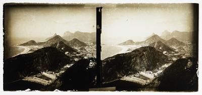 Bairros da Urca, Botafogo e Copacabana vistos do Morro da Urca