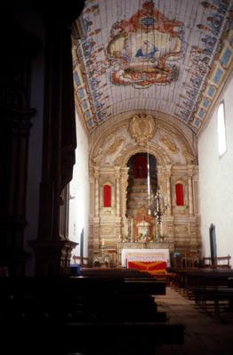 Interior da Igreja Matriz de Nossa Senhora do Rosário