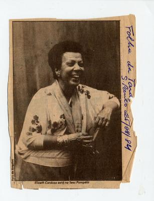 Elizeth Cardoso está no SESC Pompeia