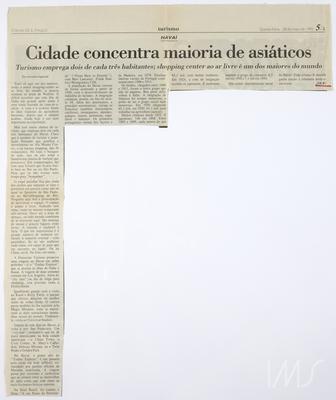 Cidade concentra maioria de asiáticos