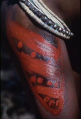 Série Xingu - Pinturas corporais