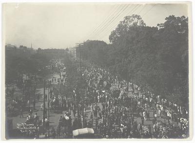Cortejo fúnebre do prefeito Pereira Passos
