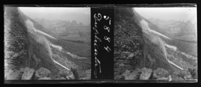Desmonte do Morro do Castelo realizado por jatos d'agua sob pressão