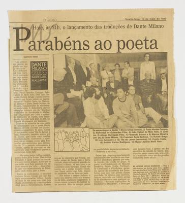 Parabéns ao poeta
