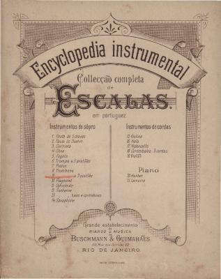 Enciclopédia instrumental - Coleção completa de escalas - Trombone 3 pistões