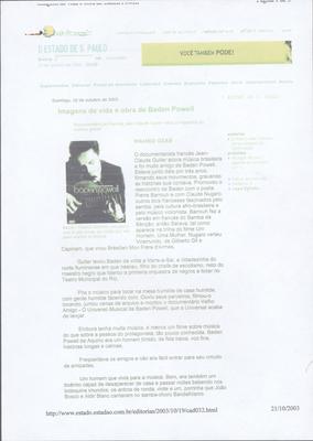 Imagens de vida e obra de Baden Powell