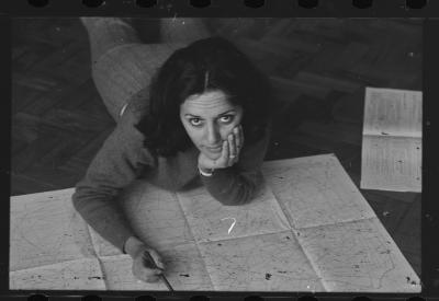 Luiz Carlos Ripper e Lena, na casa de Jorge, antes de viagem para locações do filme do Caca Diegues