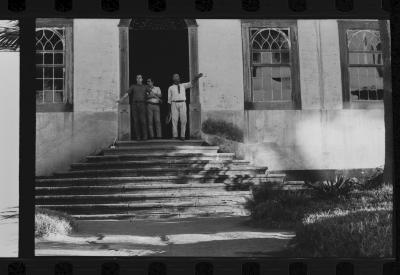 Em busca de fazendas para locacações do filme Os Herdeiros, de Cacá Diegues