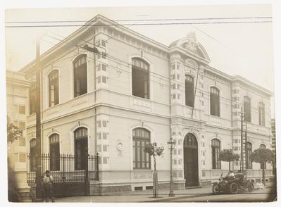 Escola Modelo Estácio de Sá; tomada da antiga Rua São Cristóvão