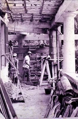 Casa de Grandjean de Montigny - obras de restauração