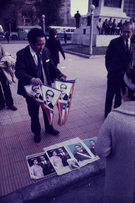 Manifestações a favor do governo de Salvador Allende