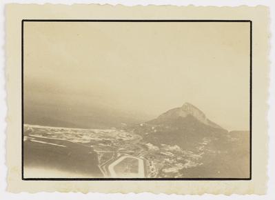 Vista da cidade; tomada do Cristo Redentor