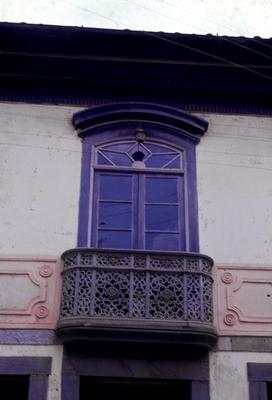 Casa do Barão de Pontal - detalhe de um balcão