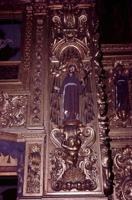 Igreja de São Francisco da Penitência - talha na lateral da nave