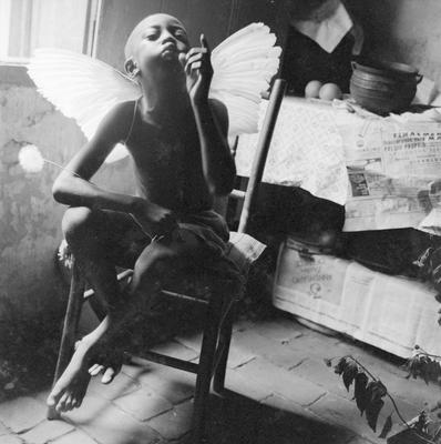 Série Pele preta - Menino-Anjo