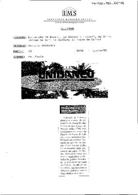 Chico Caruso em Poços de Caldas