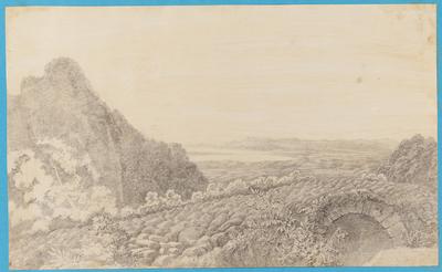 Vue de la Porte d'Estrella