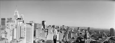 Vista panorâmica do centro da cidade