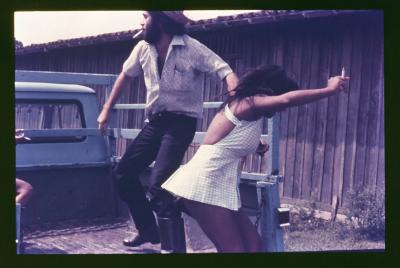 Filmagens de "Iracema: uma transa amazônica", com direção de Jorge Bodanzky e Orlando Senna